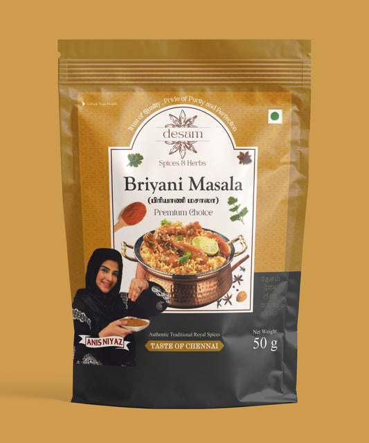 The Great Biryani Box – Desam x Taste of Chennai | 4 Signature Biryani Masalas
