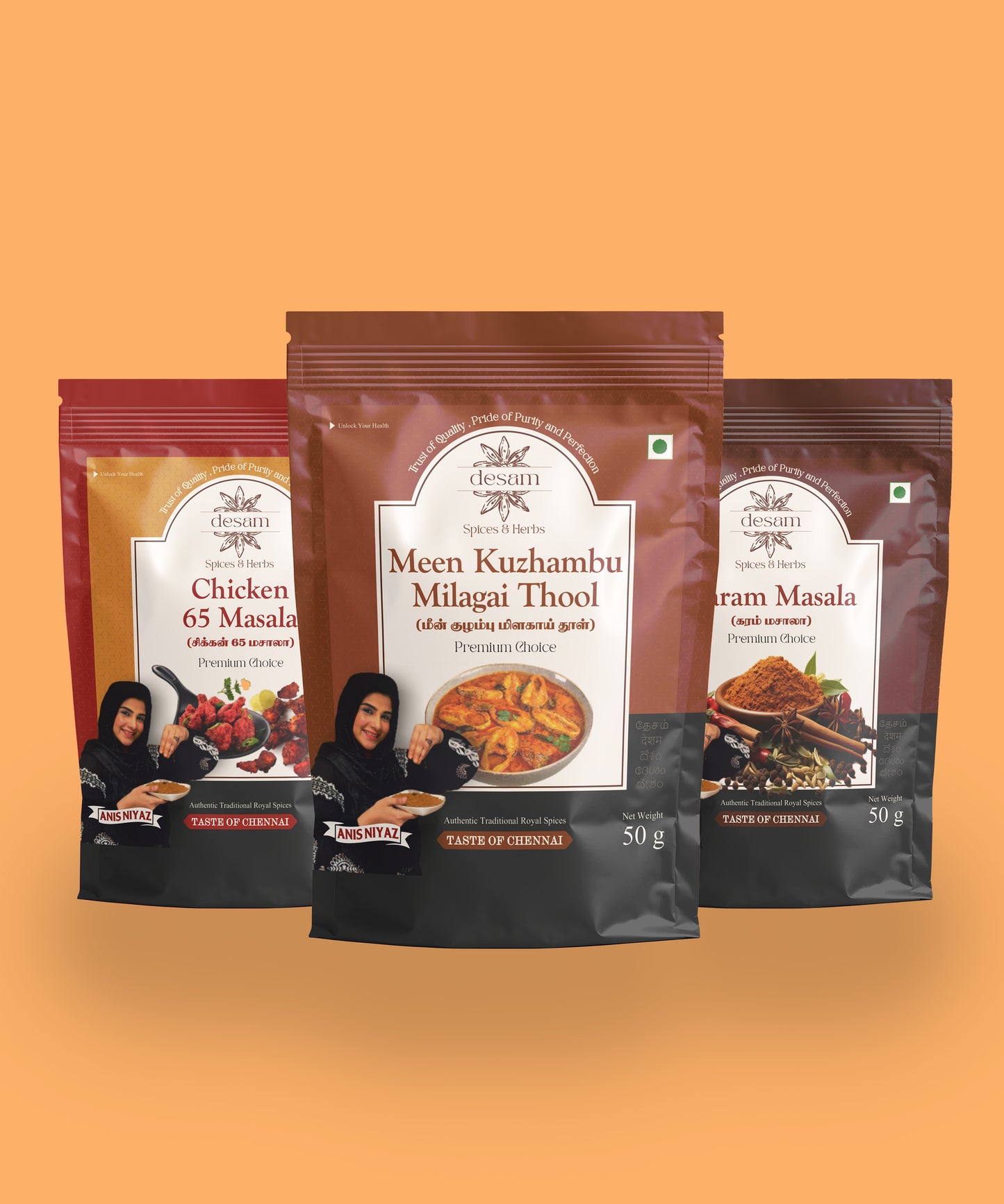 Desam Classic Combo (3 x 100g) pack