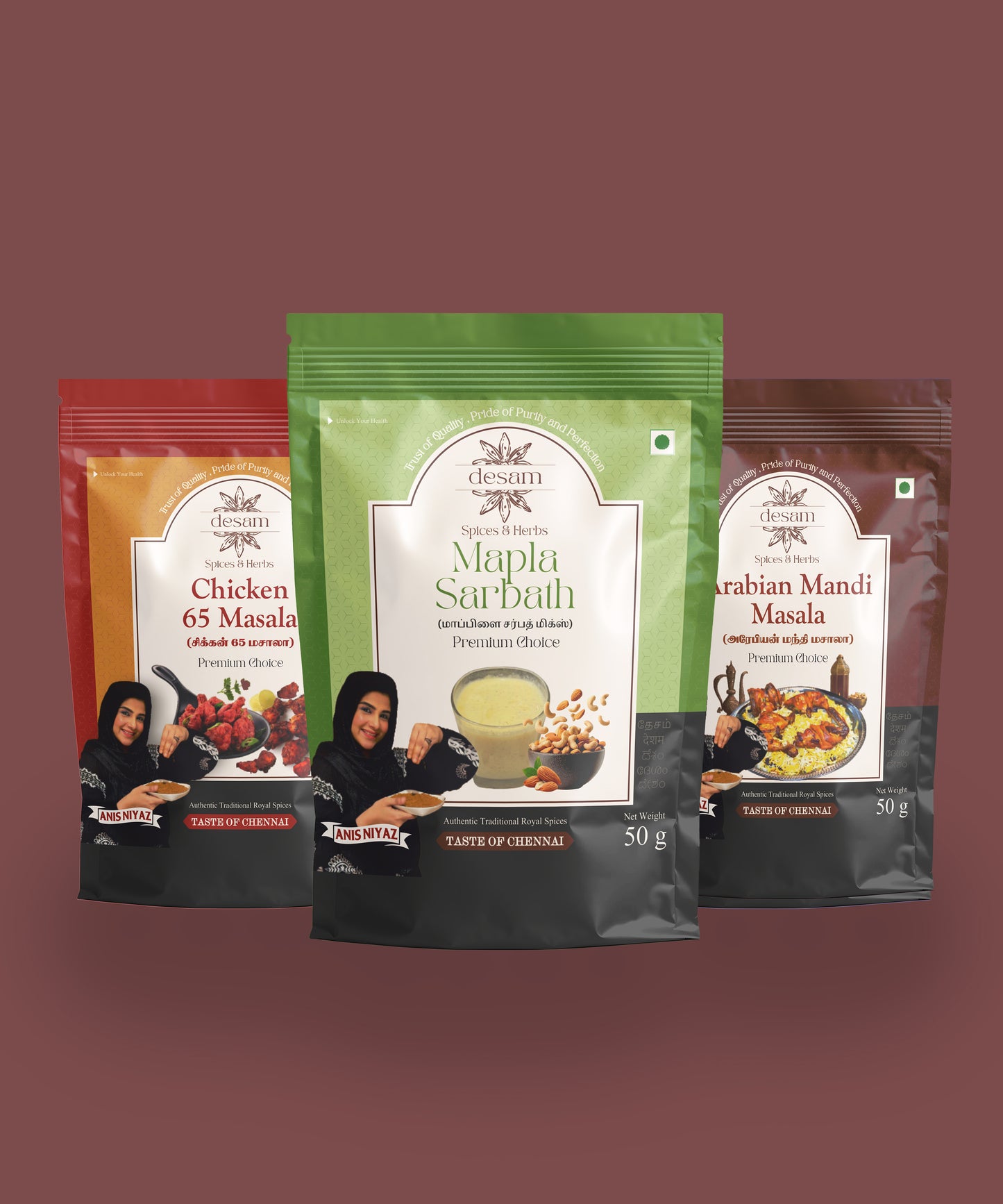 Desam Celebration Combo (3 x 100g) pack